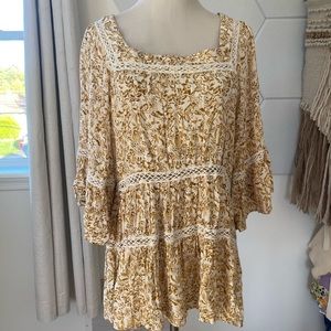 Free People Tunic Blouse